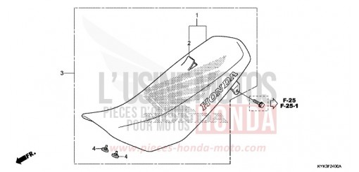 SIEGE CRF110FE de 2014